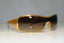 PRADA Mens Boxed Designer Sunglasses Gold Shield SPR 53H 5AK-6S1 17116