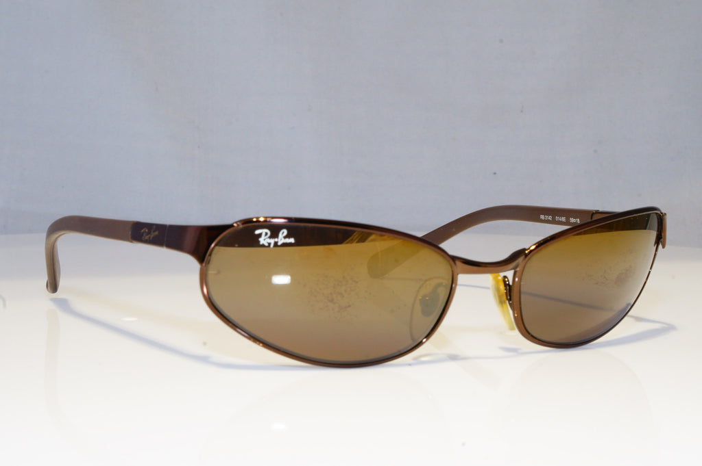 RAY-BAN Mens Womens Mirror Designer Sunglasses Brown RB 3142 014/6E 16298