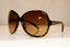 PRADA Womens Oversized Designer Sunglasses Brown Rectangle SPR 19I 2AU-6S1 17885