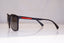 PRADA Mens Polarized Designer Sunglasses Grey Square SPS 03S UBO-5KO 18392