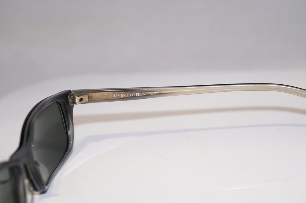 OLIVER PEOPLES Mens Designer Sunglasses Black Rectangle Grayson Marst 15858