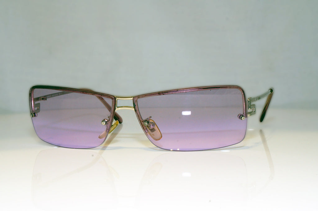 VERSACE Mens Unisex Designer Sunglasses Silver Rectangle MOD N18 COL 26M 17404