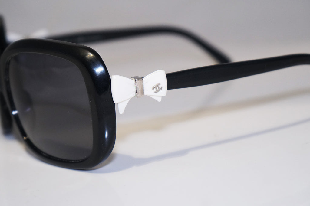 CHANEL Womens Designer Bow Sunglasses Black Square 5171 C501/81 14477