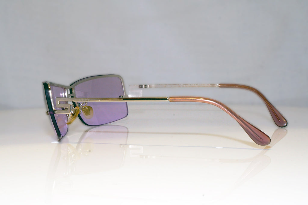 VERSACE Mens Unisex Designer Sunglasses Silver Rectangle MOD N18 COL 26M 17404