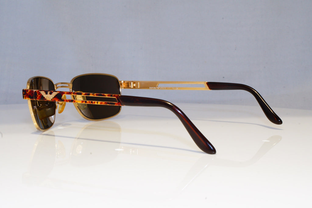 EMPORIO ARMANI Mens Vintage 1990 Designer Sunglasses Gold 061-S 759 14804