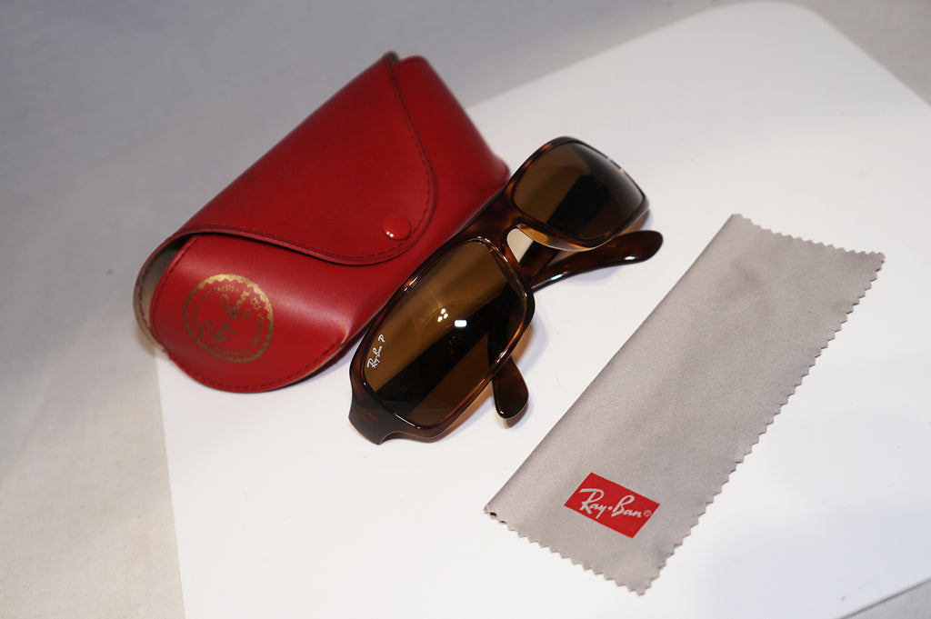RAY-BAN Mens Designer Sunglasses Brown Wrap RB 4075 642/57 15853