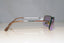 VERSACE Mens Unisex Designer Sunglasses Silver Rectangle MOD N18 COL 26M 17404