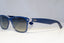 RAY-BAN Mens Designer Sunglasses Blue Rectangle NEW WAYFARER RB 2132 6053 20486