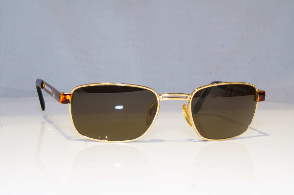 EMPORIO ARMANI Mens Vintage 1990 Designer Sunglasses Gold 061-S 759 14804