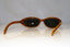 GUCCI Mens Unisex Vintage Designer Sunglasses Brown Rectangle GG 1187 E4P 17343