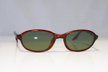 RAY-BAN Mens Vintage 1990 Designer Sunglasses Brown Oval W2838 BRN 15788