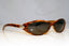 GUCCI Mens Unisex Vintage Designer Sunglasses Brown Rectangle GG 1187 E4P 17343