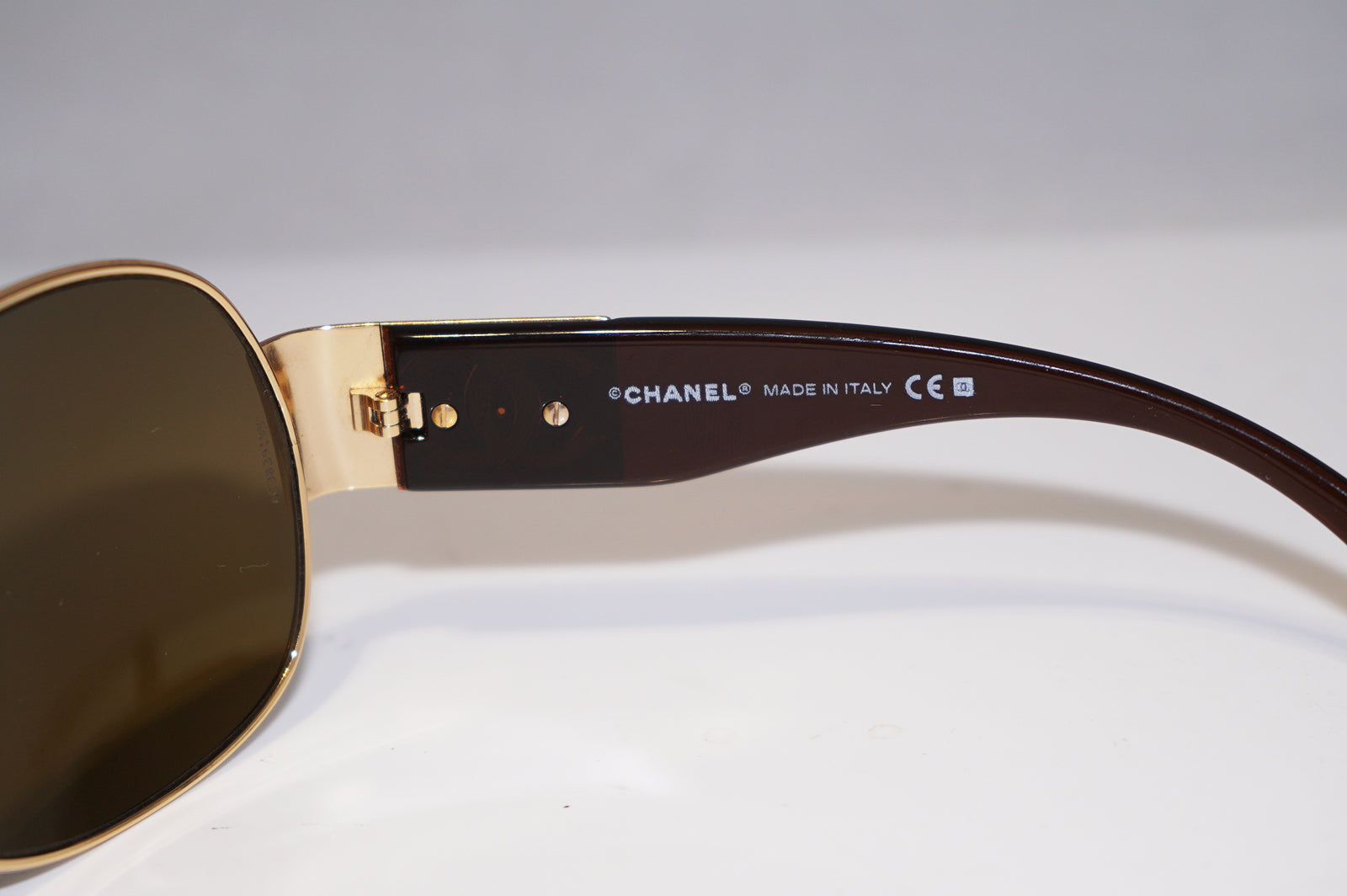 CHANEL Womens Designer Sunglasses Brown Shield 4136 C125/73 15849 –  SunglassBlog