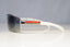 PRADA Mens Designer Sunglasses White Wrap SPS 54I 1BC-3M1 13830