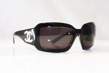 CHANEL Womens Designer Sunglasses Black Wrap MOTHER OF PEARL 5076-H 501/87 16549