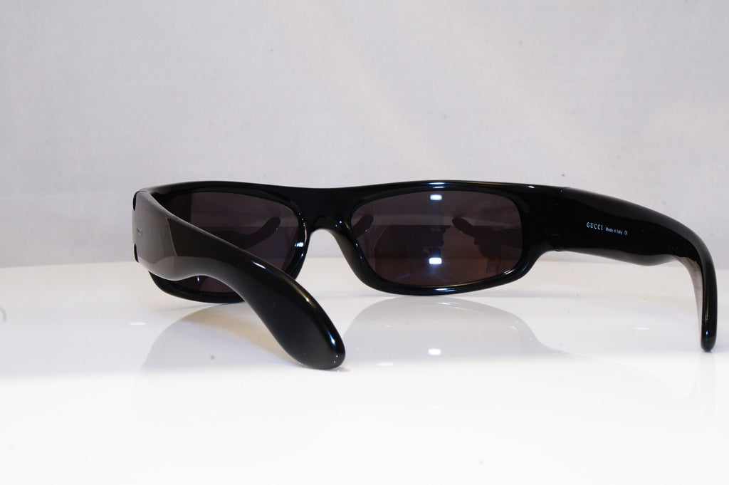 GUCCI Mens Vintage 1990 Designer Sunglasses Black Wrap GG 1190 807 18183