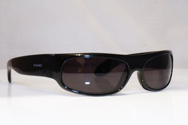 GUCCI Mens Vintage 1990 Designer Sunglasses Black Wrap GG 1190 807 18183