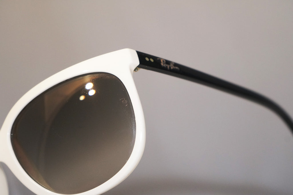 RAY-BAN Womens Designer Sunglasses White CATS 1000 RB 4126 722/32 14395