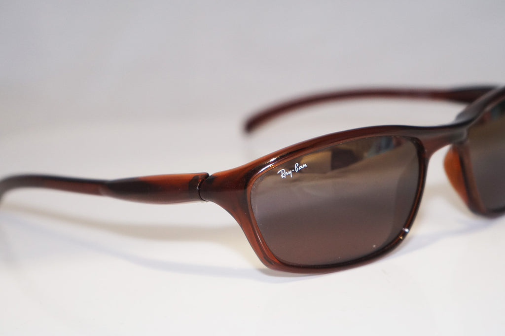 RAY-BAN Vintage Mens Designer Sunglasses Brown Cutters RB 2046 604/6E 14443