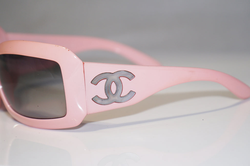 CHANEL Womens Designer Mother of Pearl Sunglasses Pink Square 5076 C671/11 15837