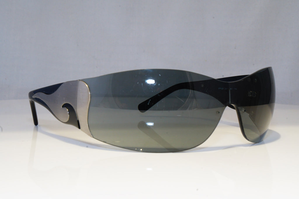 PRADA Womens Designer Sunglasses Black Shield SPR 58F 5AV-1A1 18192