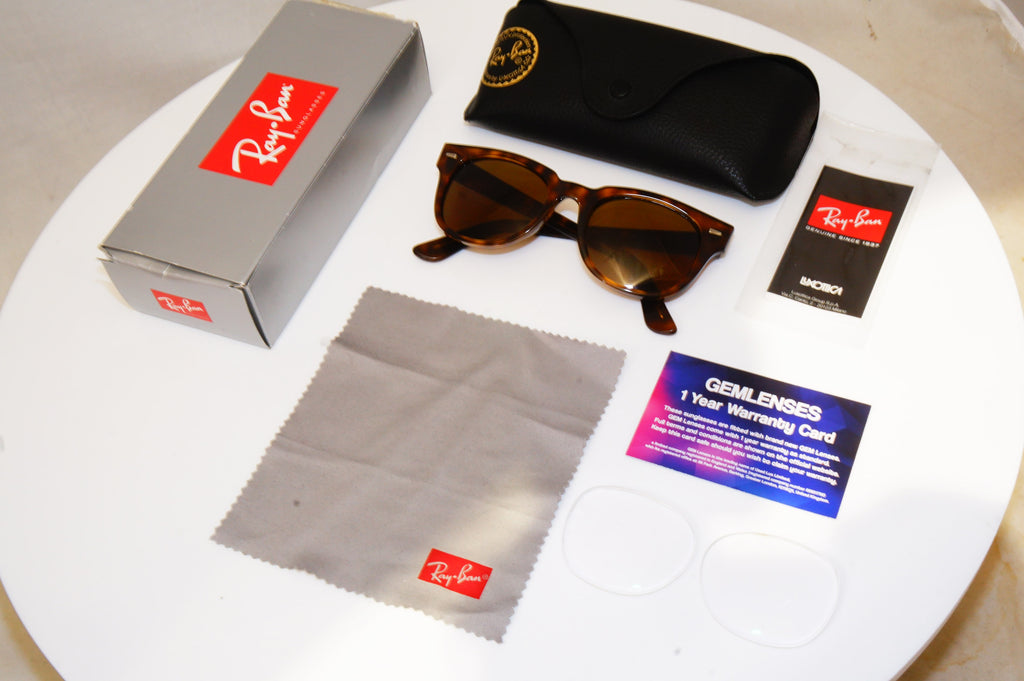 RAY-BAN Mens Boxed Designer Sunglasses Brown METEOR RB 4168 710 18087