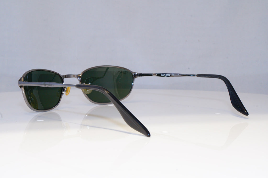 RAY-BAN Mens Vintage 1990 Designer Sunglasses Silver FLIGHT RB 3023 W2952 19774