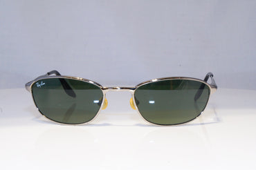 RAY-BAN Mens Vintage 1990 Designer Sunglasses Silver FLIGHT RB 3023 W2952 19774