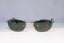 RAY-BAN Mens Vintage 1990 Designer Sunglasses Silver FLIGHT RB 3023 W2952 19774