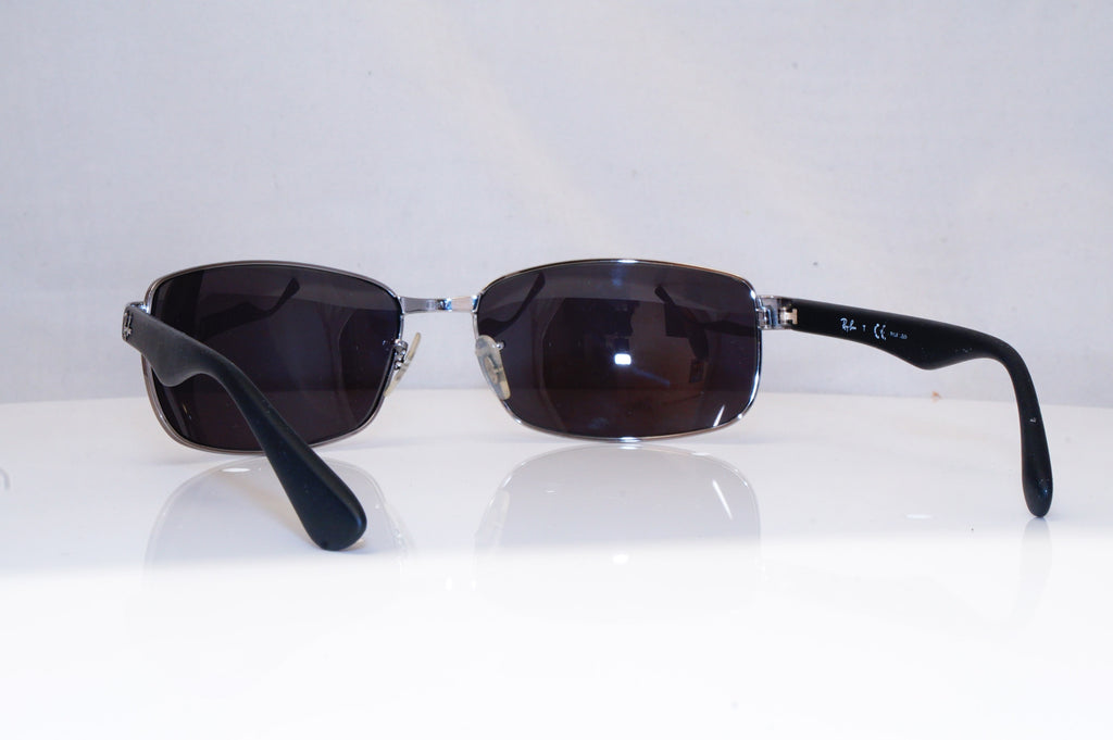 RAY-BAN Mens Designer Sunglasses Black Rectangle RB 3478 004/78 18131