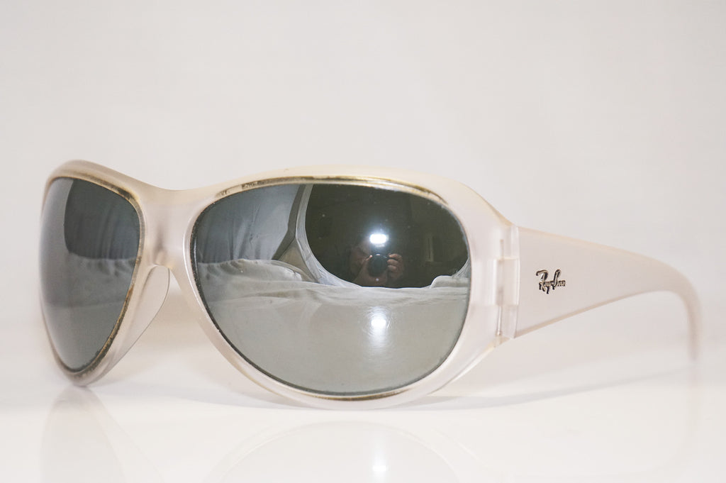 RAY-BAN Womens Designer Mirror Sunglasses Clear Oversized RB 4104 646-S/40 14478
