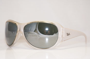 RAY-BAN Womens Designer Mirror Sunglasses Clear Oversized RB 4104 646-S/40 14478