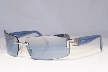 VERSACE Mens Womens Designer Sunglasses Blue Rectangle 2010 1000/7C 20127