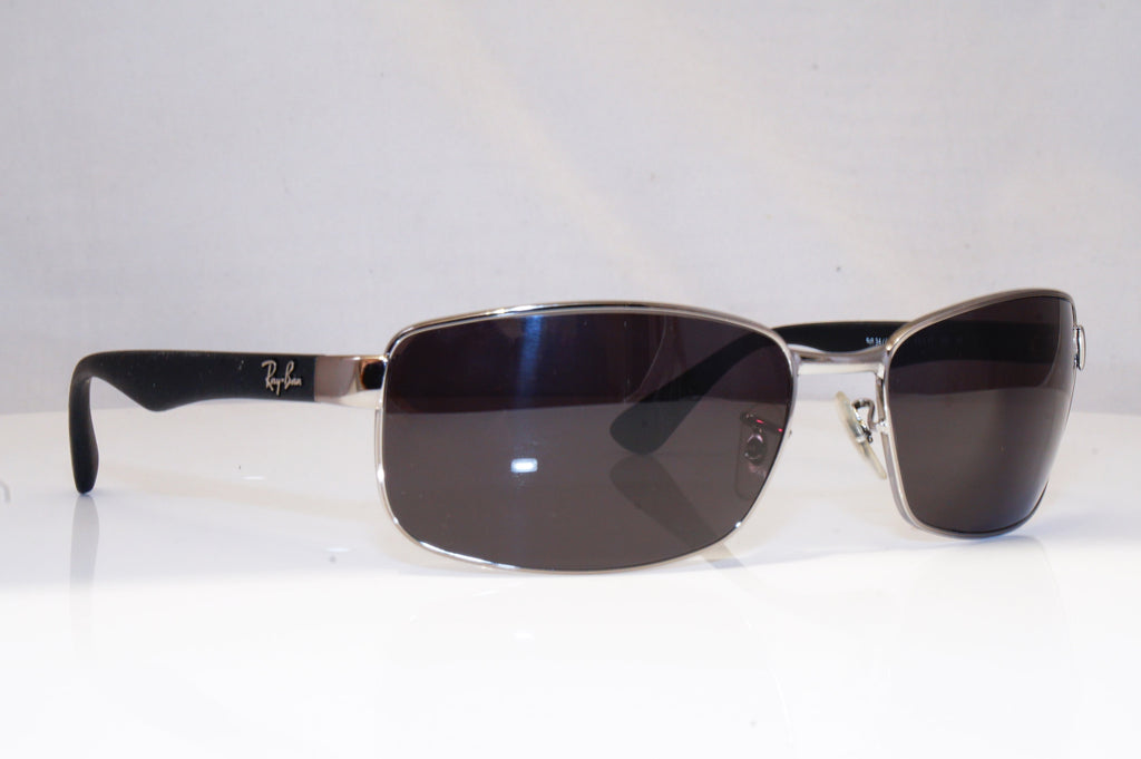 RAY-BAN Mens Designer Sunglasses Black Rectangle RB 3478 004/78 18131