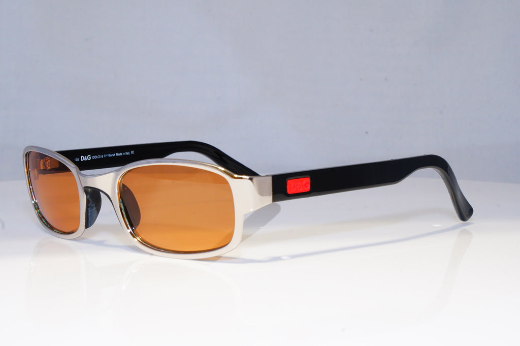 DOLCE & GABBANA Mens Womens Vintage Designer Sunglasses Silver D&G 2029 75 20134