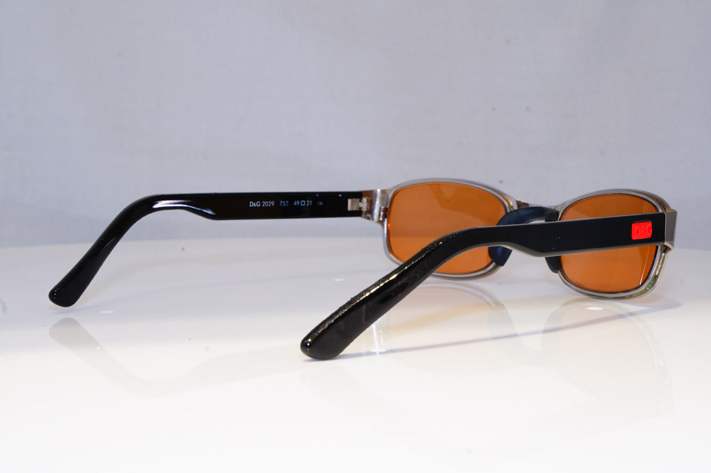 DOLCE & GABBANA Mens Womens Vintage Designer Sunglasses Silver D&G 2029 75 20134