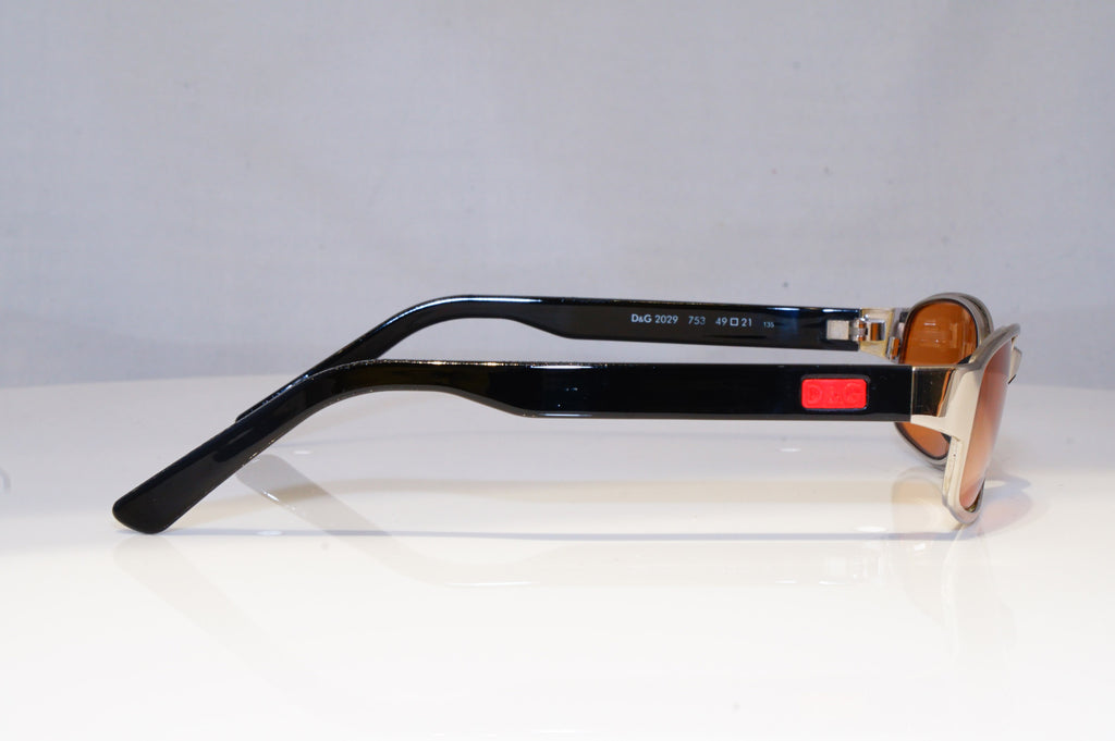 DOLCE & GABBANA Mens Womens Vintage Designer Sunglasses Silver D&G 2029 75 20134