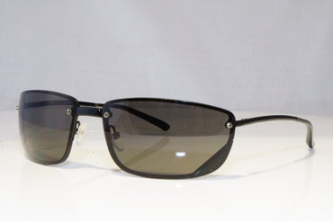 GUCCI Mens Vintage 1990 Designer Sunglasses Black Wrap GG 1691 006 13598