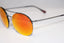 PRADA Mens Unisex Designer Mirror Sunglasses Silver Round SPS 54R 5AV-5M0 12579