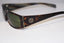 GUCCI Vintage Mens Designer Sunglasses Brown Rectangle GG 2523 5U2 14596