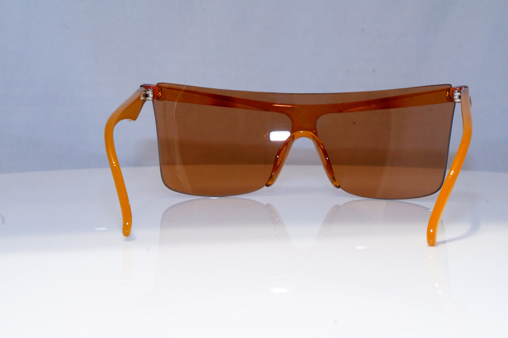 CHRISTIAN DIOR Mens Vintage 1990 Designer Sunglasses Brown Shield 2395 11 19395