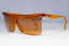 CHRISTIAN DIOR Mens Vintage 1990 Designer Sunglasses Brown Shield 2395 11 19395