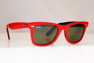 RAY-BAN Mens Womens Designer Sunglasses Red Wayfarer RB 2140 955 18467