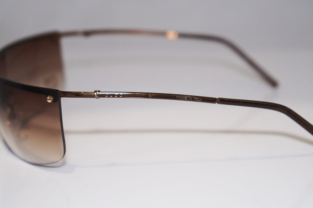 GUCCI Vintage Mens Womens Diamante Designer Sunglasses Brown GG 2653 L6E 14613