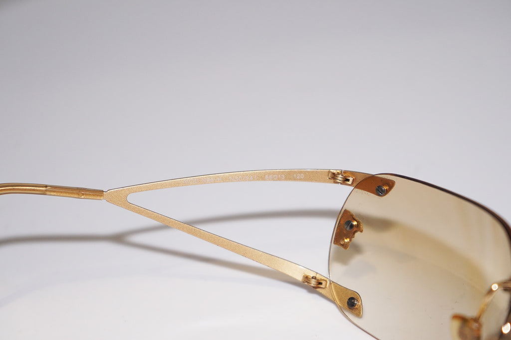 VERSACE Womens Designer Crystal Sunglasses Gold Wrap MOD N86-H N30/541 14601