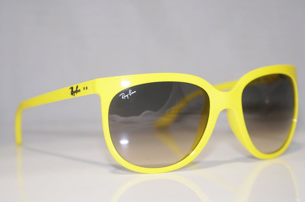RAY-BAN Boxed Womens Designer Sunglasses Yellow CATS 1000 RB 4126 754/32 15792