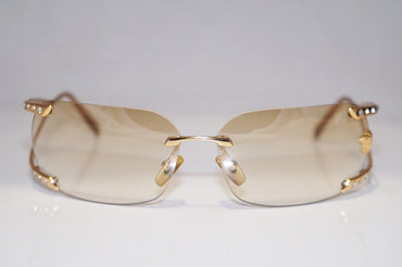 VERSACE Womens Designer Crystal Sunglasses Gold Wrap MOD N86-H N30/541 14601