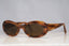 GIORGIO ARMANI 1990 Vintage Mens Unisex Designer Sunglasses Brown Oval 943 15787