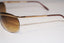 GUCCI Vintage Mens Unisex Designer Sunglasses Gold Oval GG 2655 000BA 14606