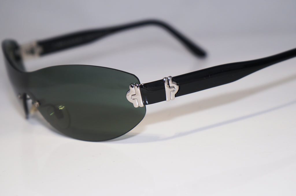BVLGARI Mens Unisex Designer Sunglasses Black Shield 607 128 15781
